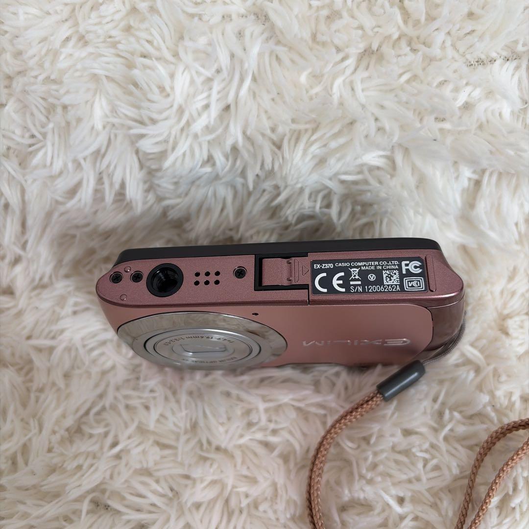 【希少品】CASIO EXILIM ZOOM EX-Z370 ピンク 動作品