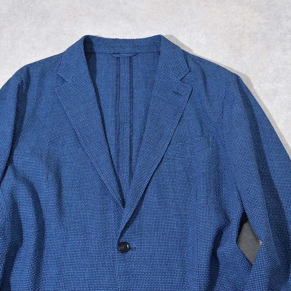 現行 ゼニア Ermenegildo Zegna シアサッカー ジャケット 54