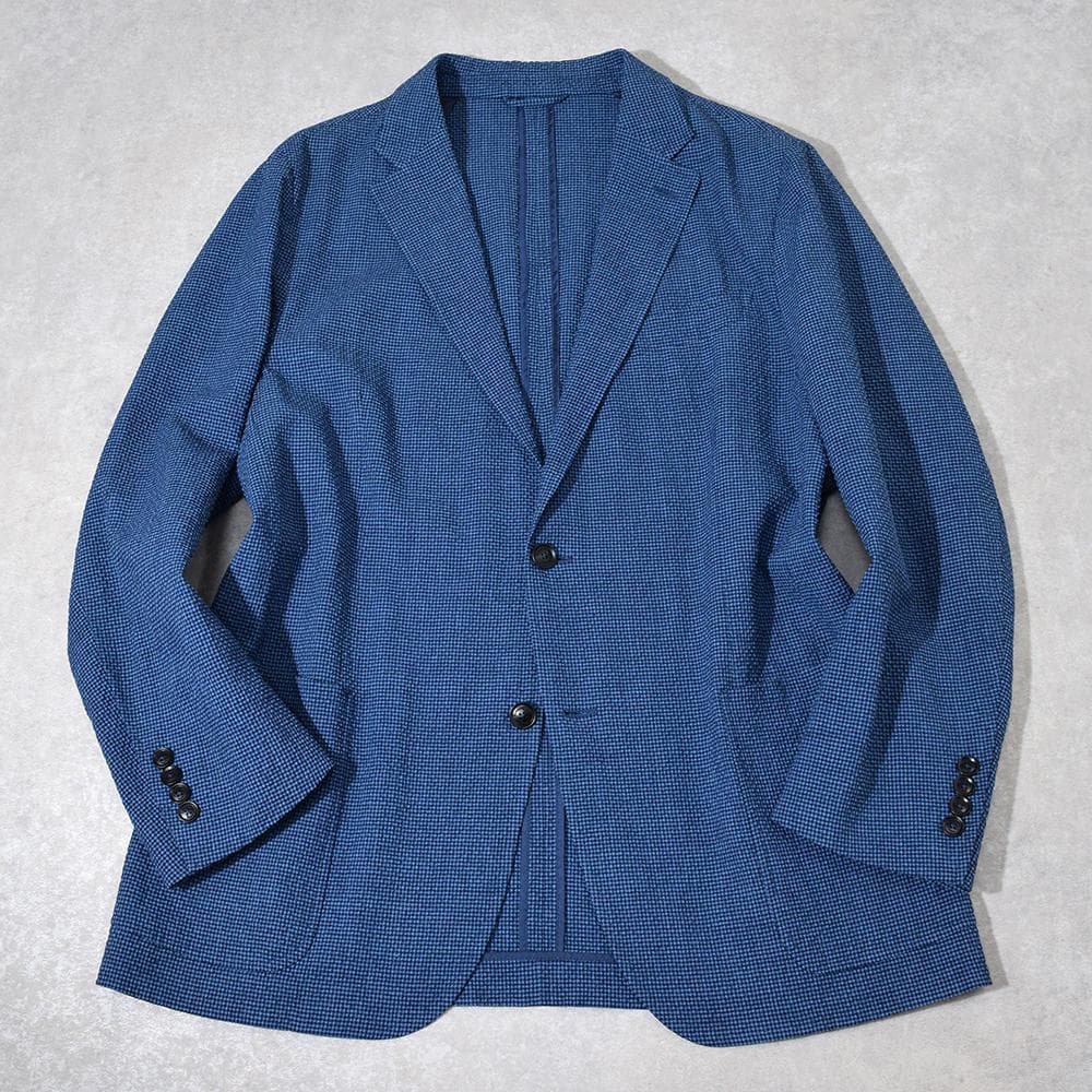 現行 ゼニア Ermenegildo Zegna シアサッカー ジャケット 54