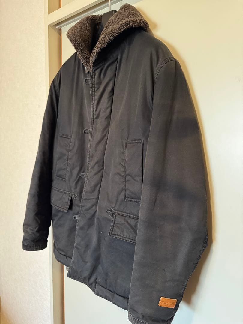 UNCROWD アンクラウド ジープコートブルコ bluco ブラックM