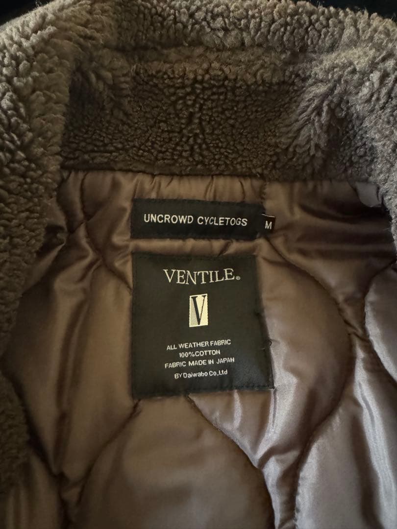 UNCROWD アンクラウド ジープコートブルコ bluco ブラックM