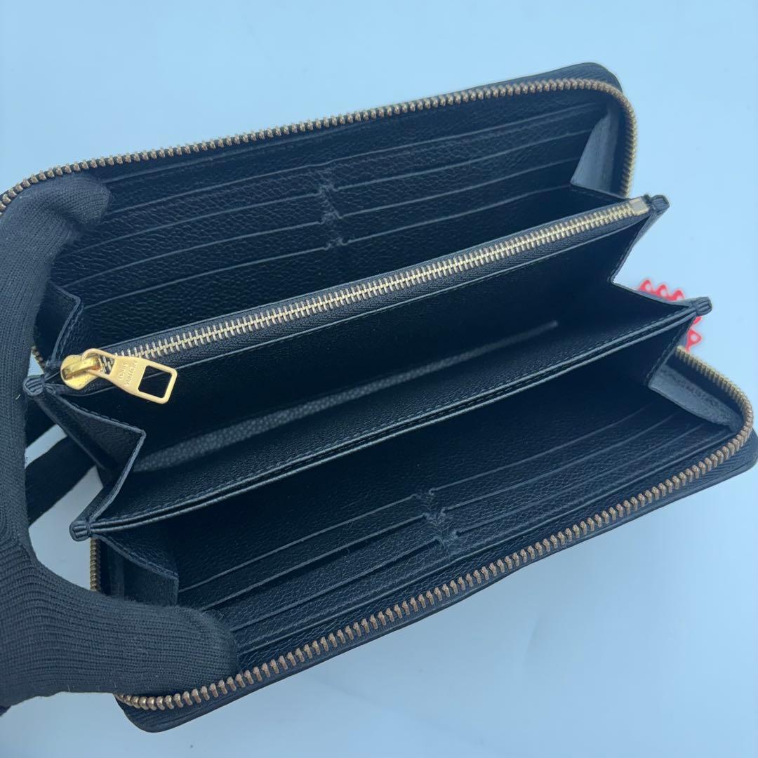 IC搭載ルイヴィトン アンプラント ジッピーウォレット クラフティ バイカラー