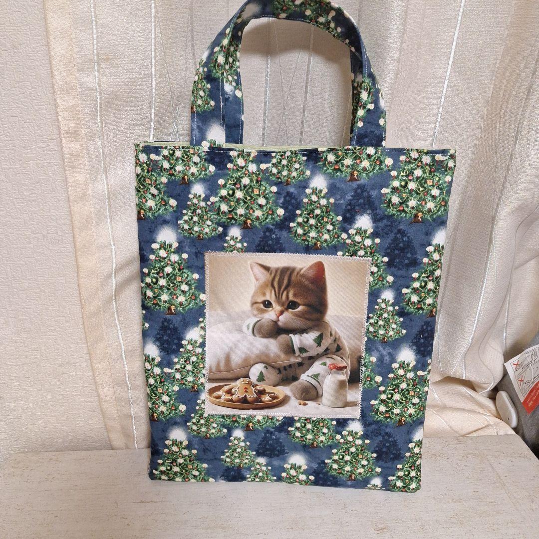 激レアパグパネル生地　ハンドメイド　まちなしバッグ　布バスケット　ポーチ