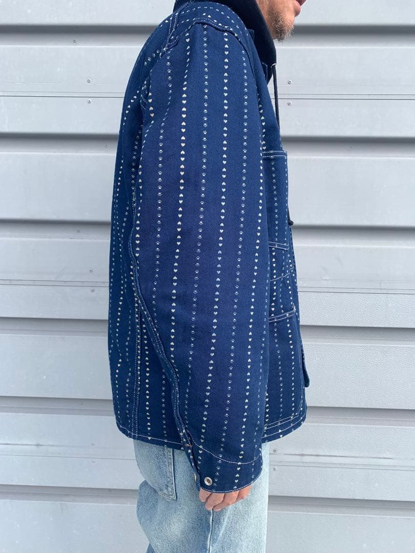 TCB JEANS & CO. ストライプデニムカバーオール