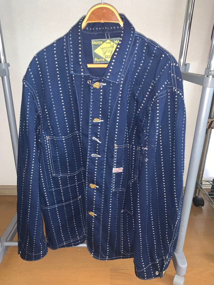 TCB JEANS & CO. ストライプデニムカバーオール