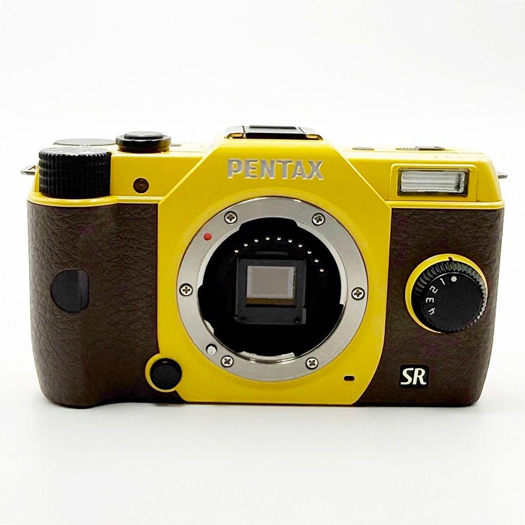 ペンタックス Q7 ダブルズームキット イエロー ミラーレス カメラ 中古