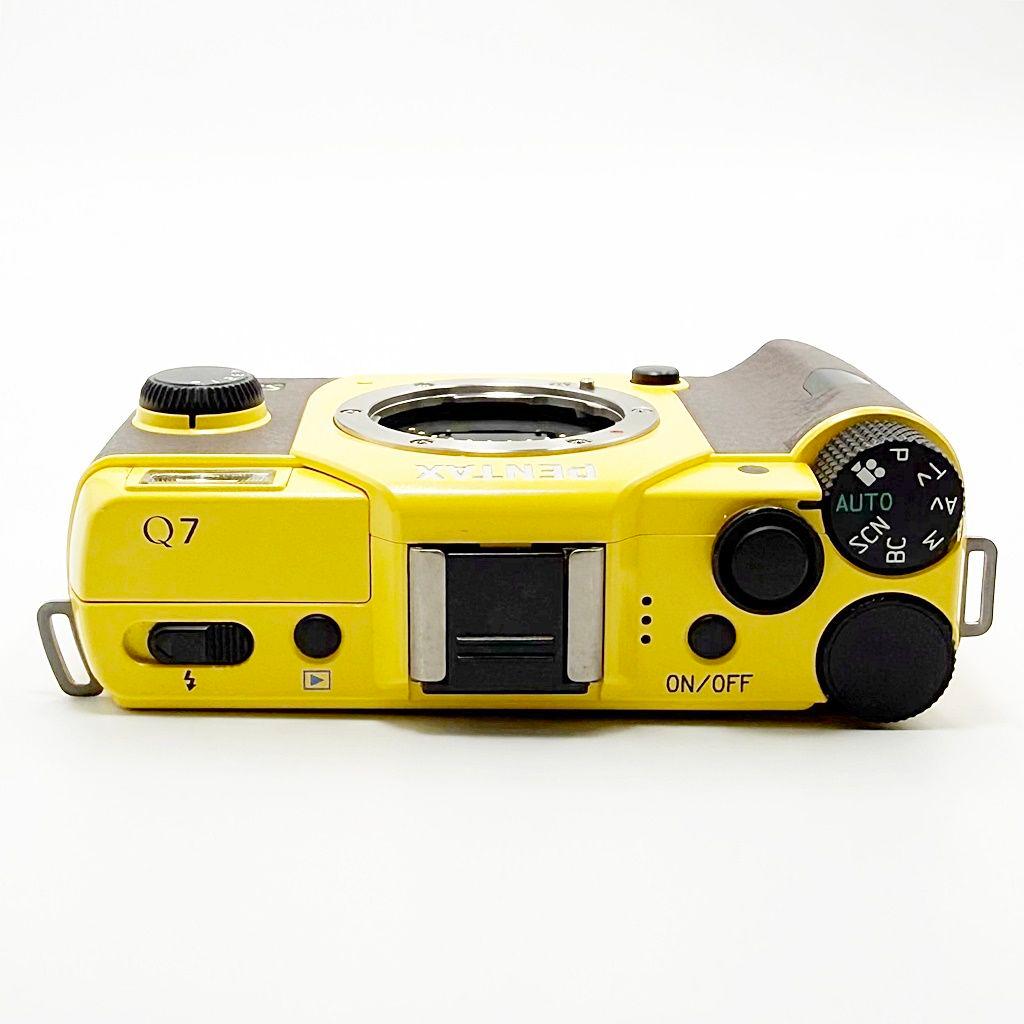 ペンタックス Q7 ダブルズームキット イエロー ミラーレス カメラ 中古