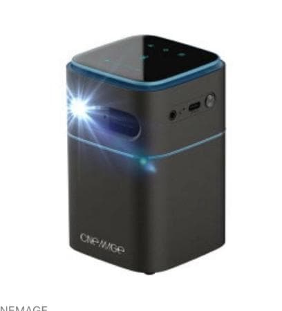 CINEMAGE ポータブルプロジェクター 本体　スカイブルー