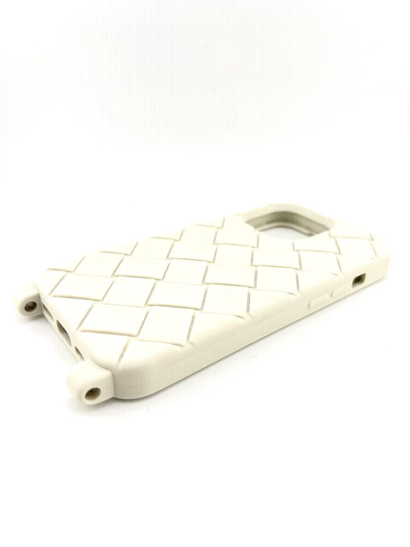 Bottega Veneta イントレチャート ホワイト iPhoneケース