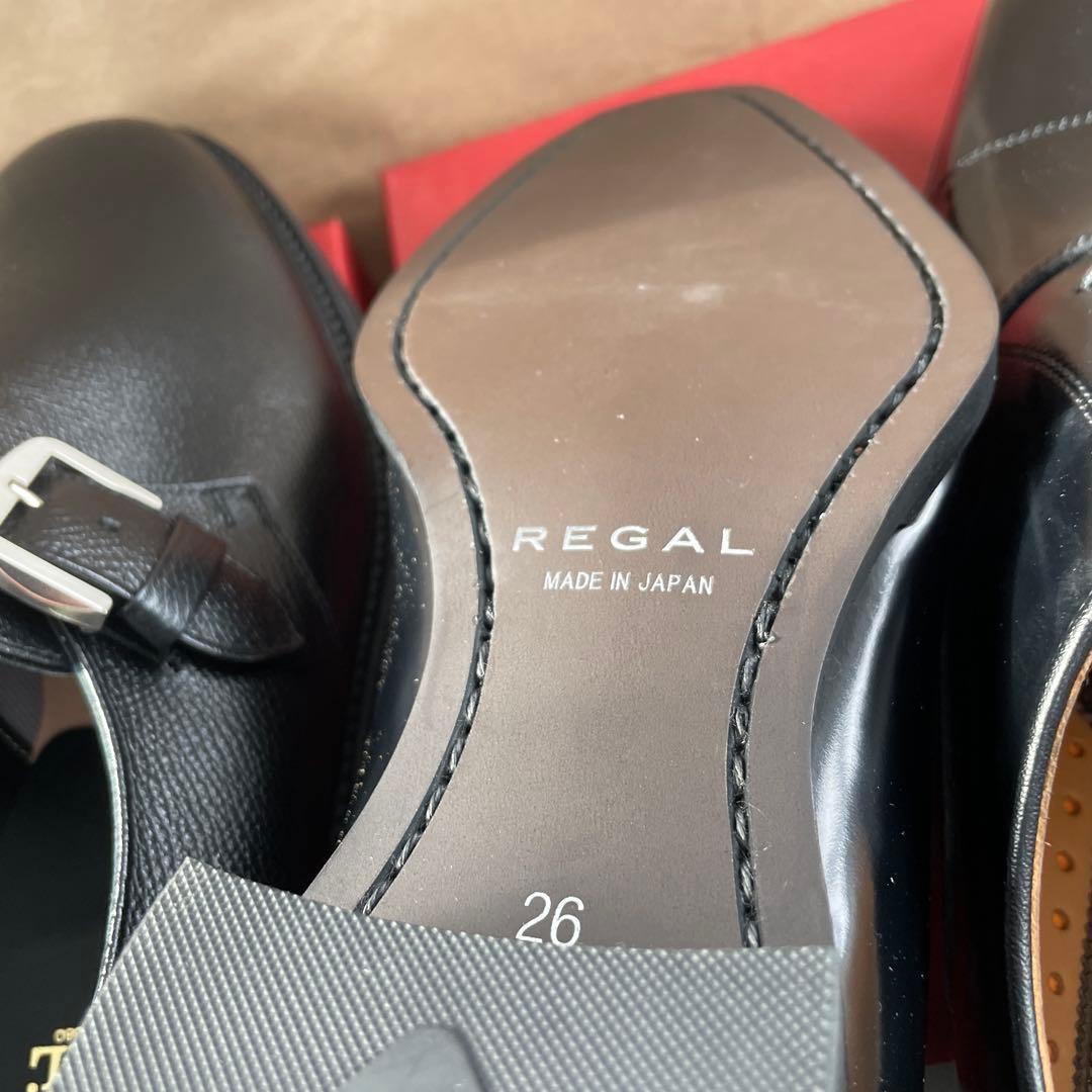 リーガル　2321 911R ブラック　26CM 2足セット