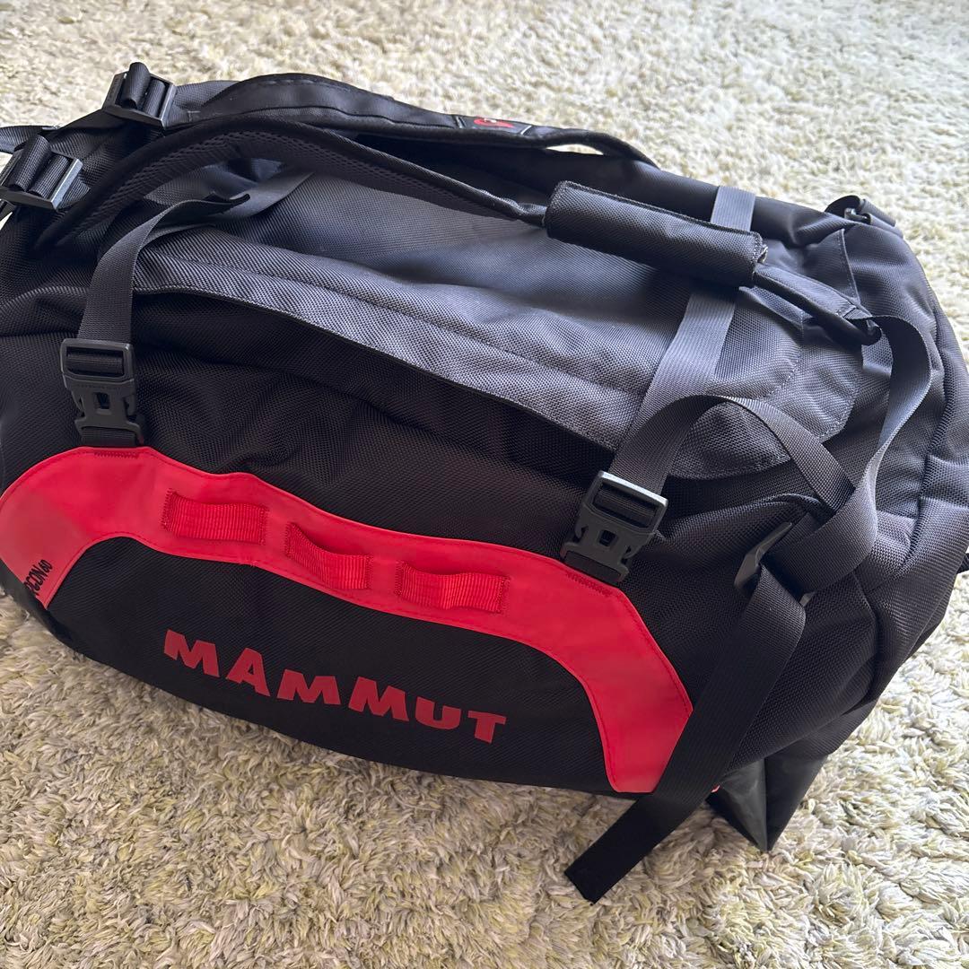 MAMMUT 大容量 リュック・バックパック CARGON60 黒/赤