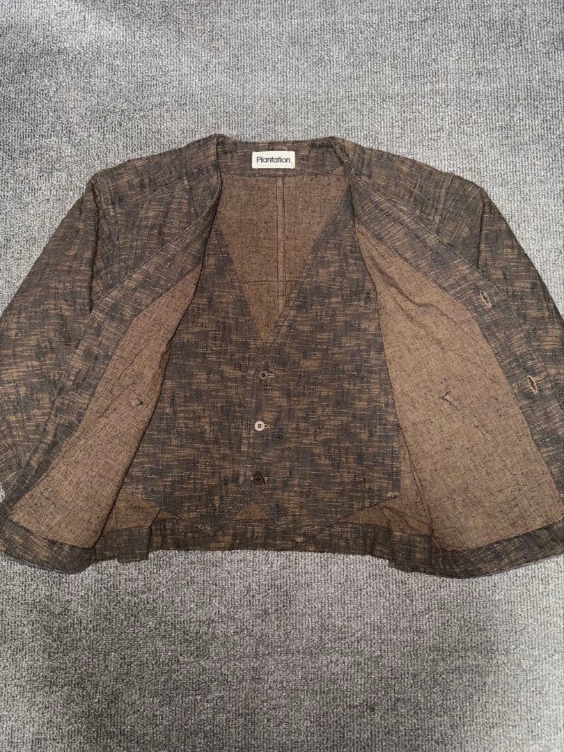 Plantation 初期　イッセイミヤケ　ベストドッキングジャケット