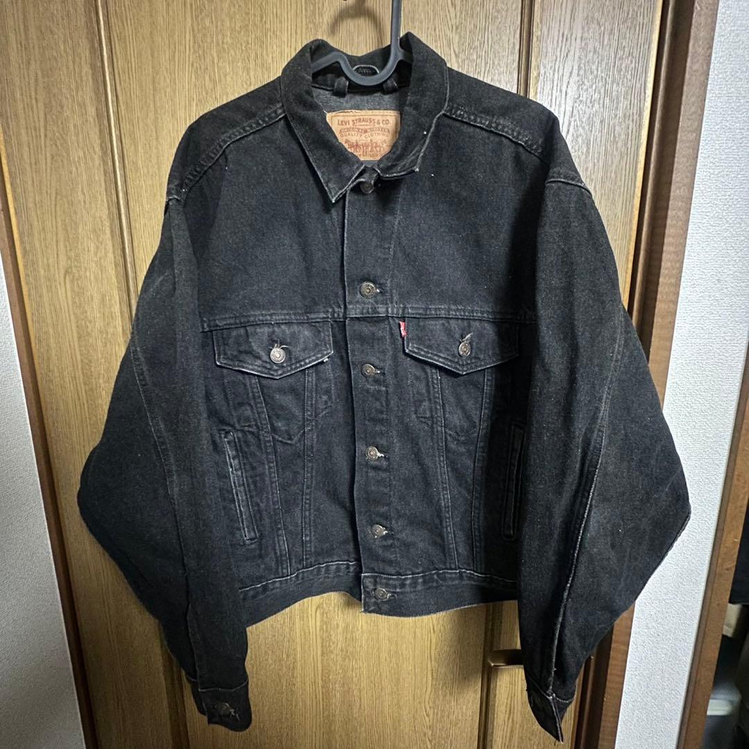 70507-4159 デニムジャケット　Gジャン　ブラック　S