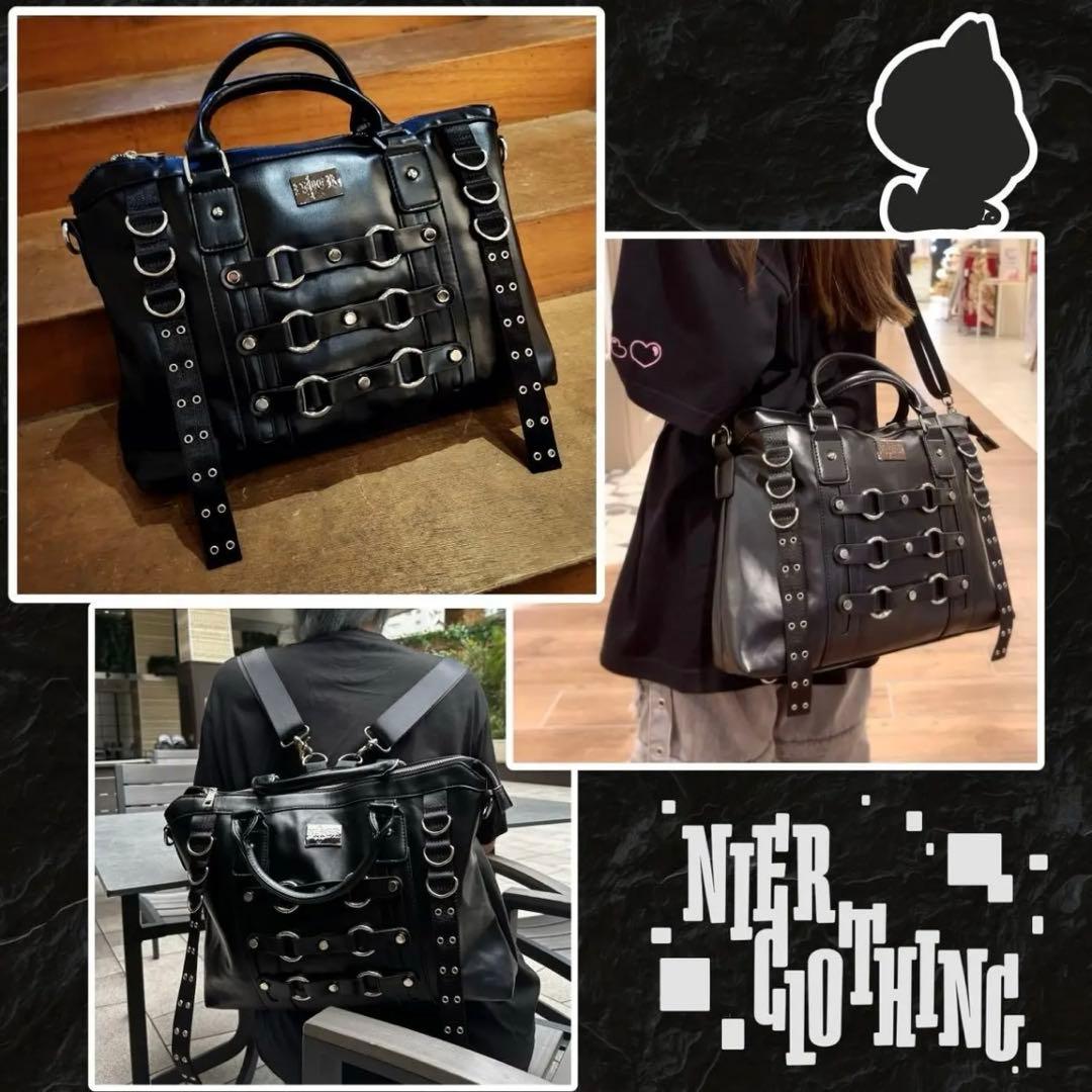 バッグ NieR clothing 6STORAGE 4WAY VISUAL BAG