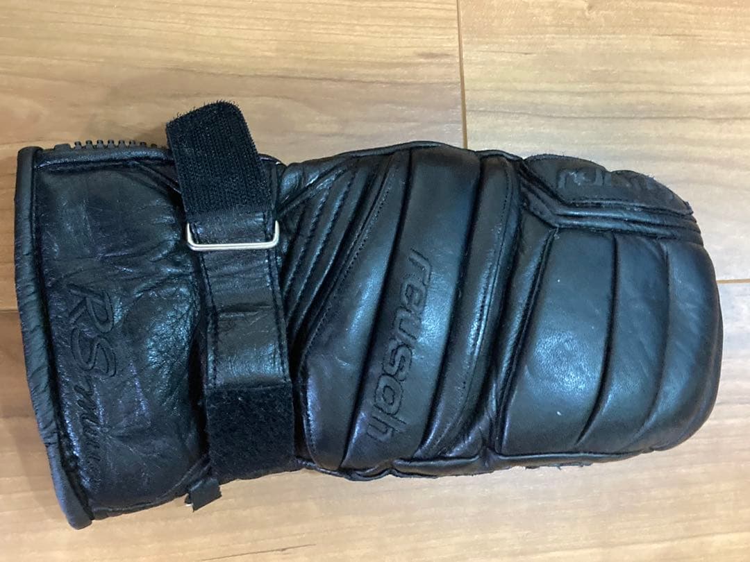 ロイシュ　スキーグローブ　レーシングスピリット ミトン　サイズ８　ブラック