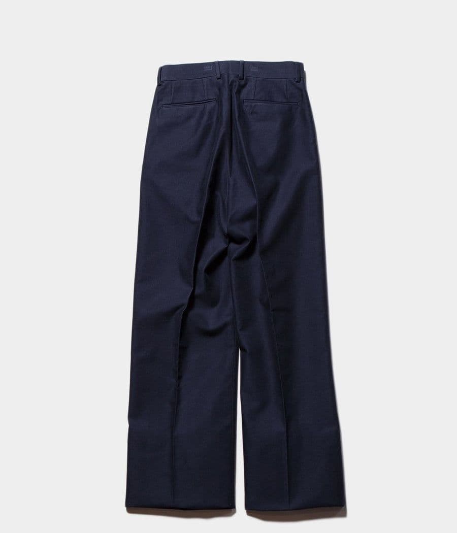 パンツ NEAT COTTON CASHMERE MOLESKIN PANTS WIDE