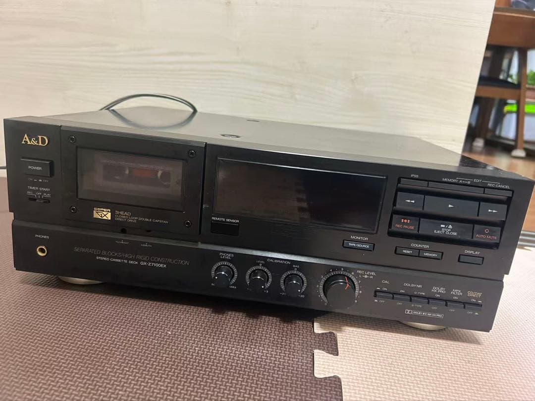 A&D GX-Z7100EX ステレオカセットデッキ