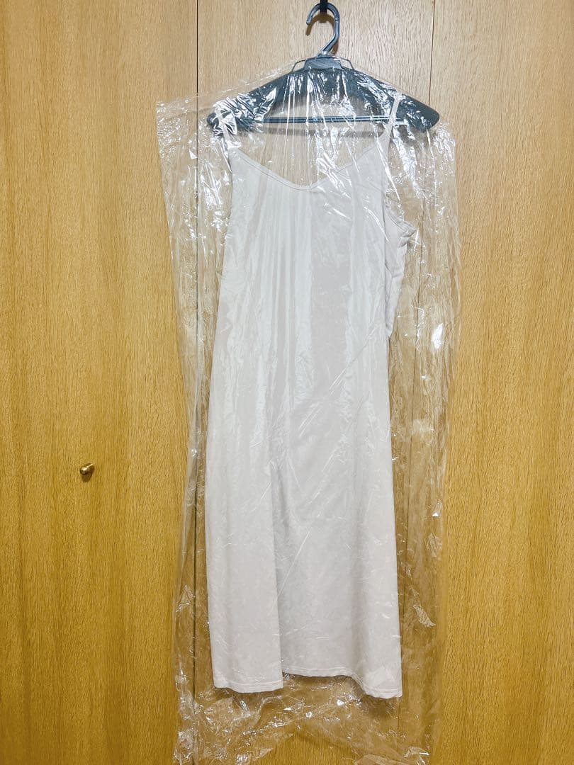 j by blue インナー付きバックリボンジャーガードドレス　ピンク