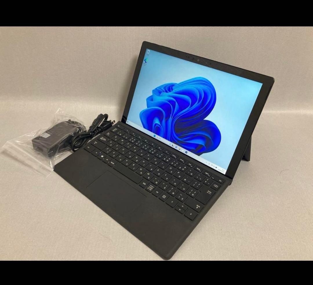 【保証付】美品Surface Pro 7 黒　Office込み