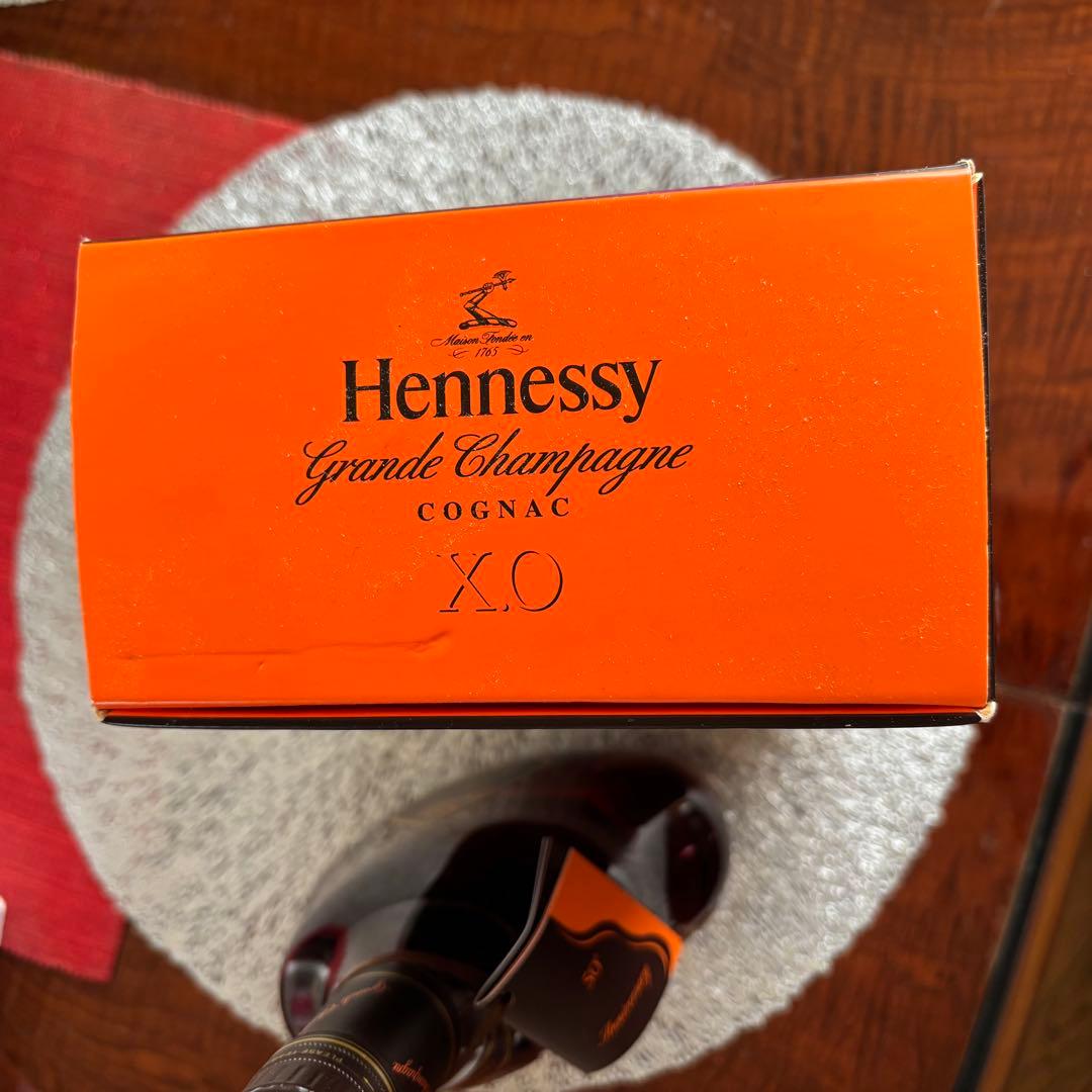 未開封　ヘネシー　Hennessy XO グランドシャンパーニュ　古酒
