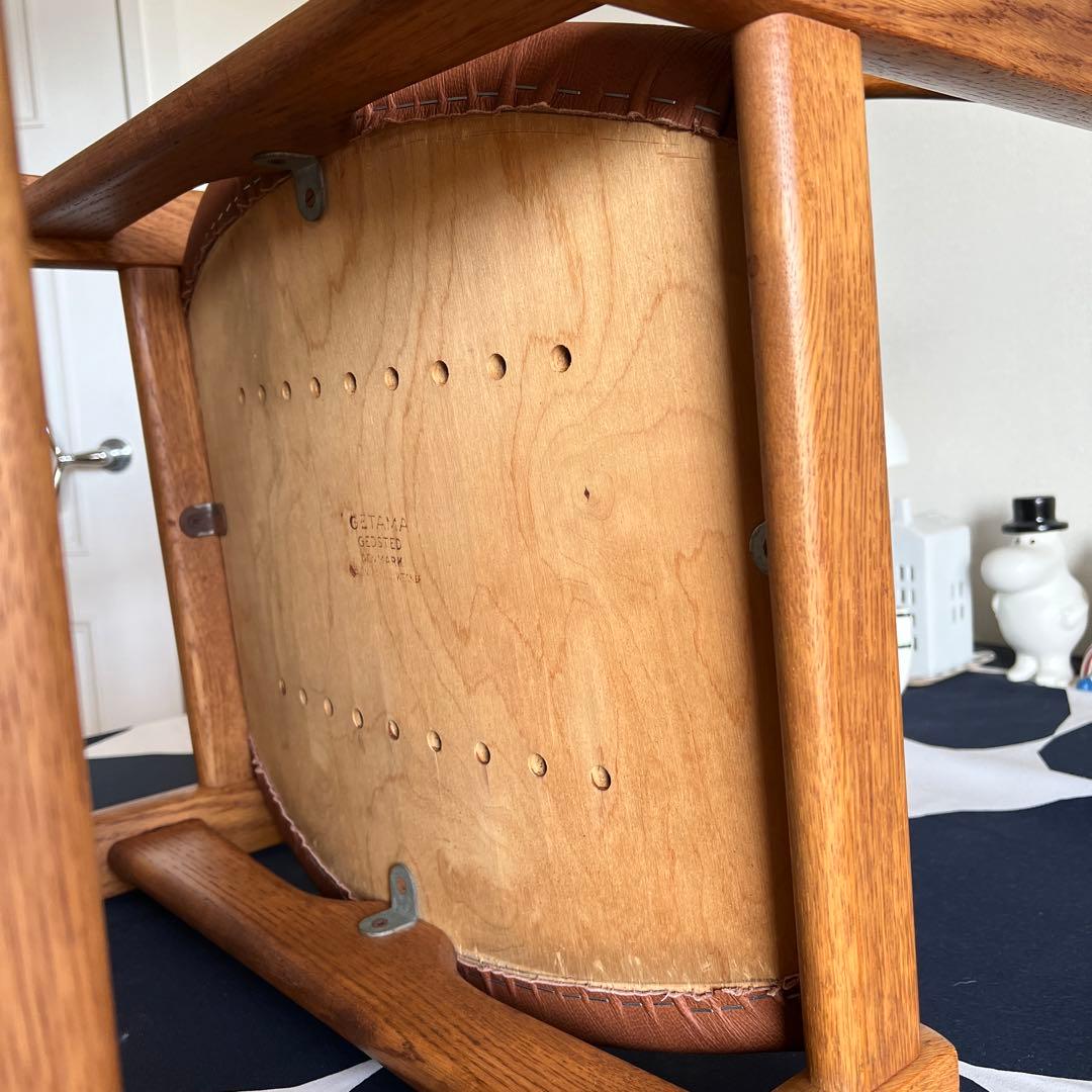 本日中　ゲタマ GETAMA CH38 ハンスJウェグナー オーク材 本革 1脚