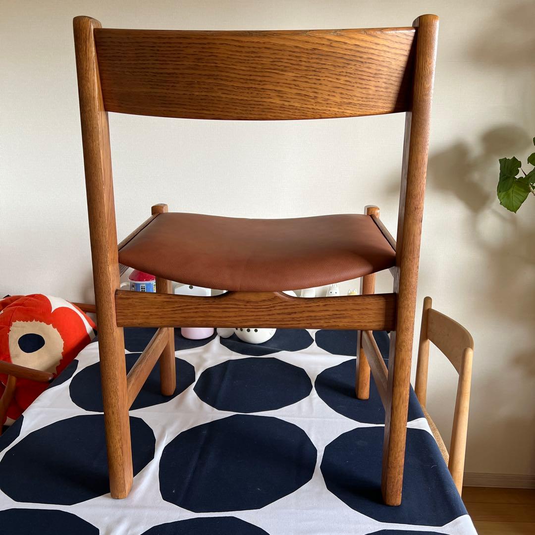 本日中　ゲタマ GETAMA CH38 ハンスJウェグナー オーク材 本革 1脚