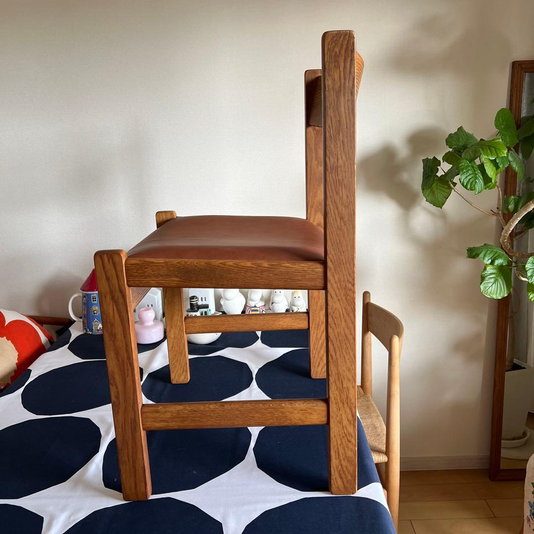 本日中　ゲタマ GETAMA CH38 ハンスJウェグナー オーク材 本革 1脚