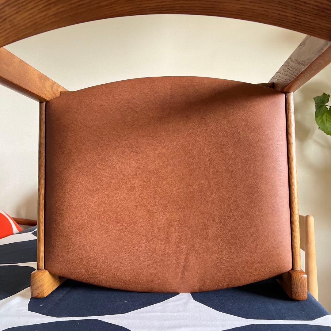 本日中　ゲタマ GETAMA CH38 ハンスJウェグナー オーク材 本革 1脚