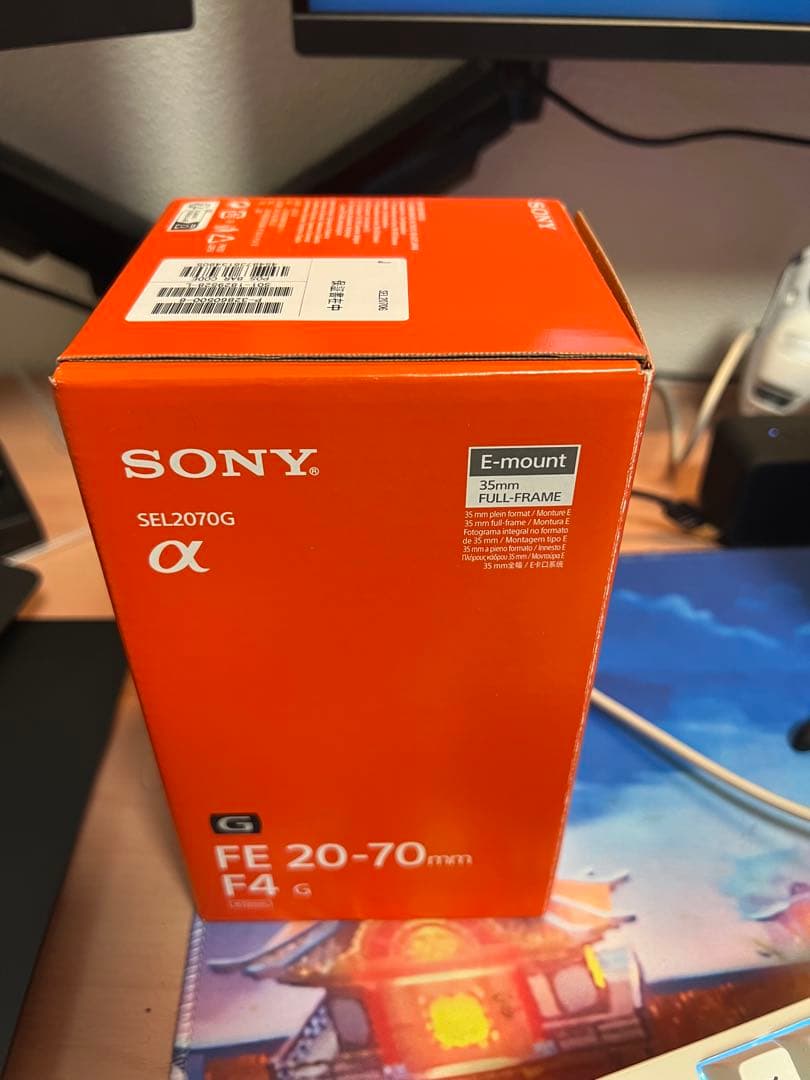 ソニー　SEL2070G F4G MCプロテクター付き