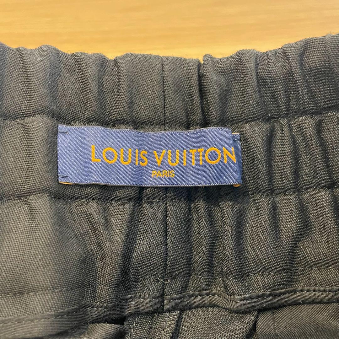 ルイヴィトン テーラードハーフパンツ 黒 RM211 TTX HKP68W 38