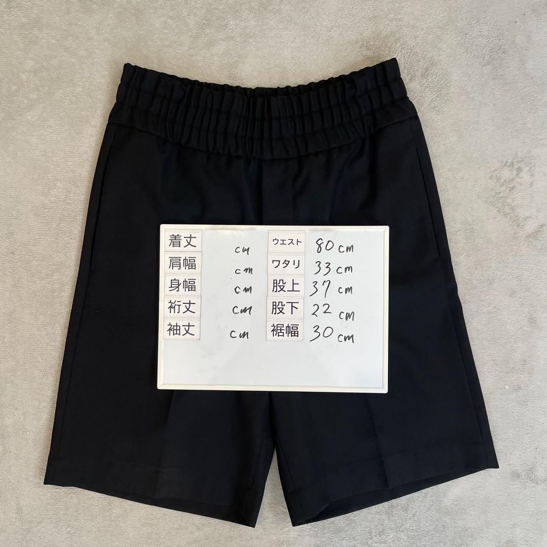 ルイヴィトン テーラードハーフパンツ 黒 RM211 TTX HKP68W 38