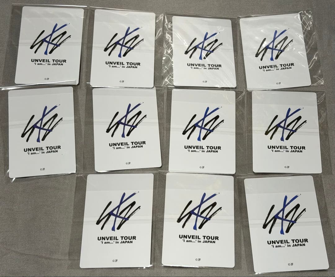 タレントカード straykids unveiltour