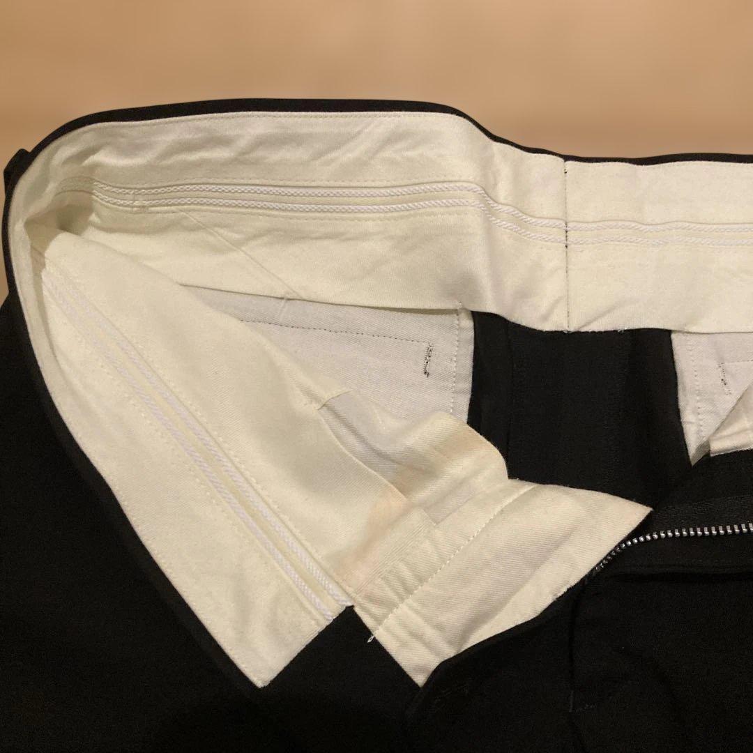 23ss コムデギャルソン オムプリュス ウールギャバ スラックス　L