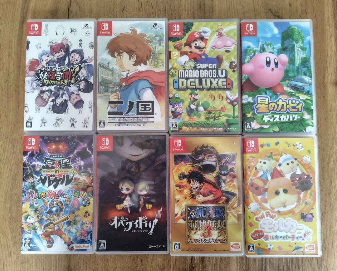 〈週末限定大特価〉中古Switchソフトまとめ売り8本セット③送料込み