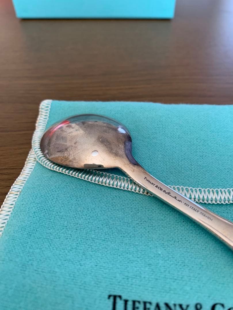 【未使用】大幅お値引☆ティファニー　ベビー　ファーストスプーン