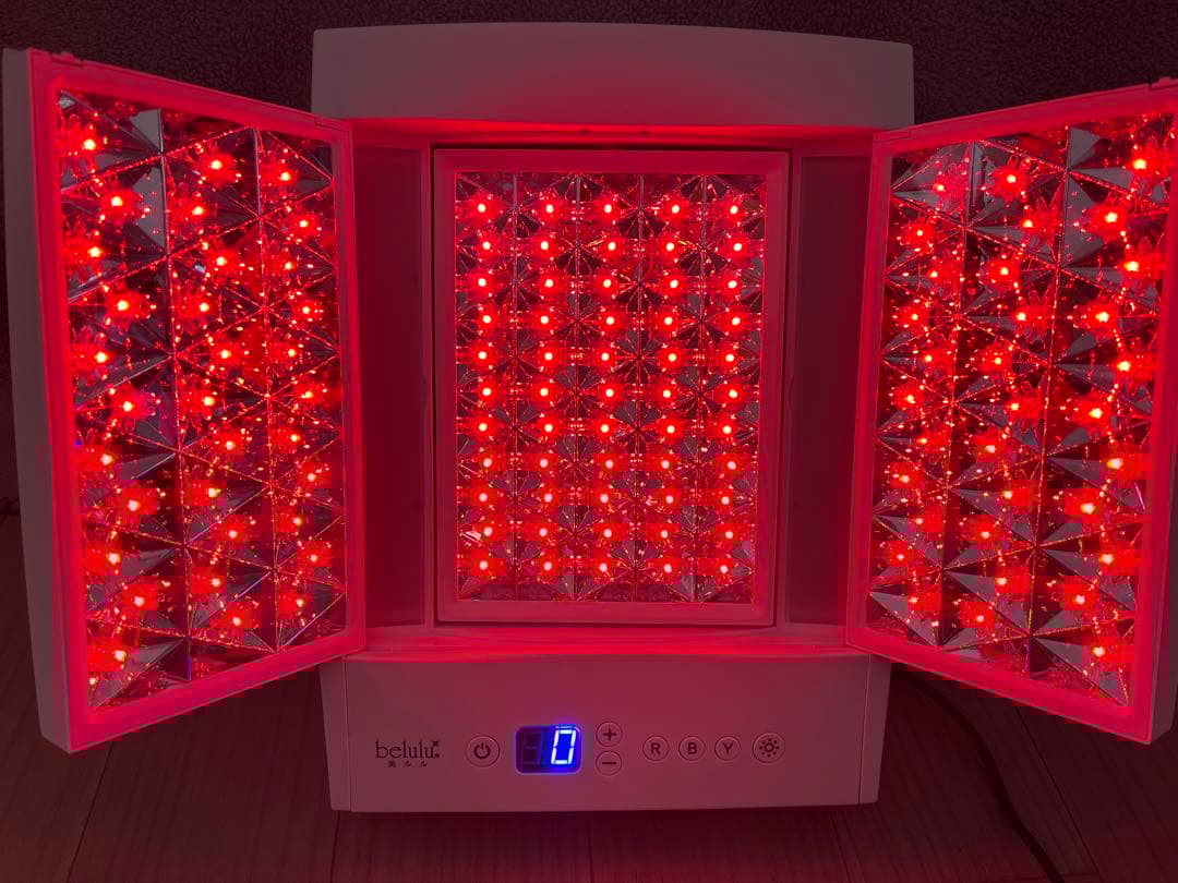 belulu hikari plus フォトフェイシャルLEDミラー