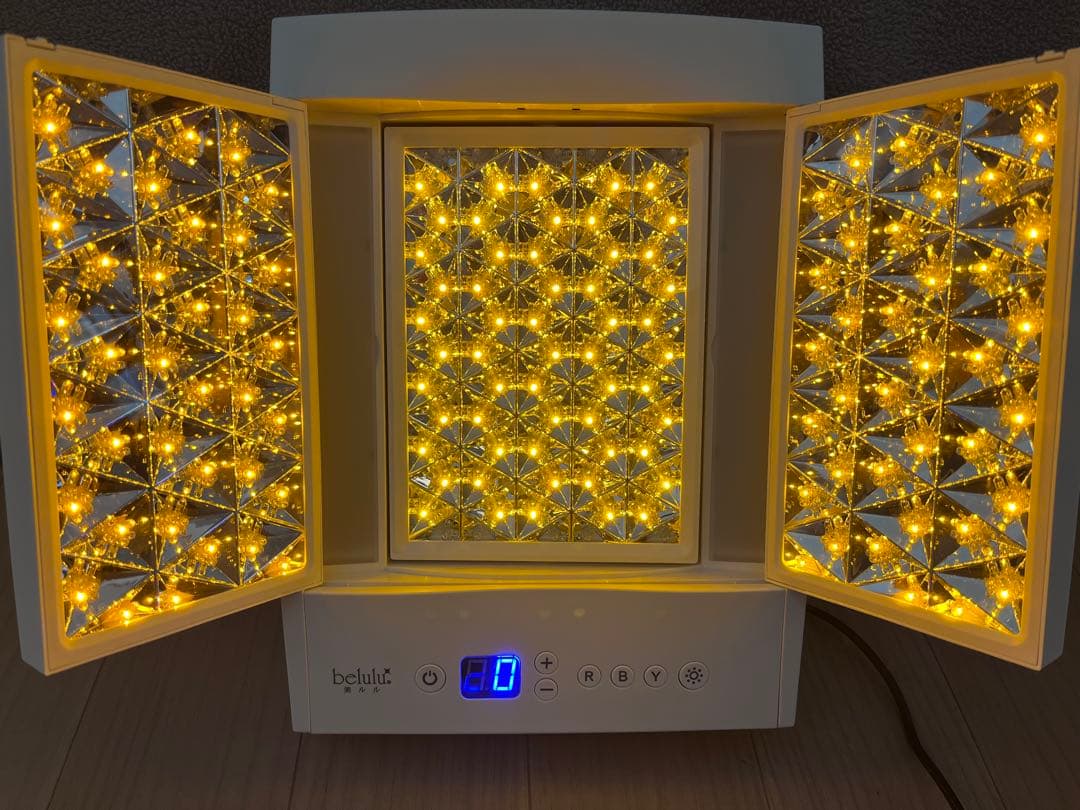 belulu hikari plus フォトフェイシャルLEDミラー