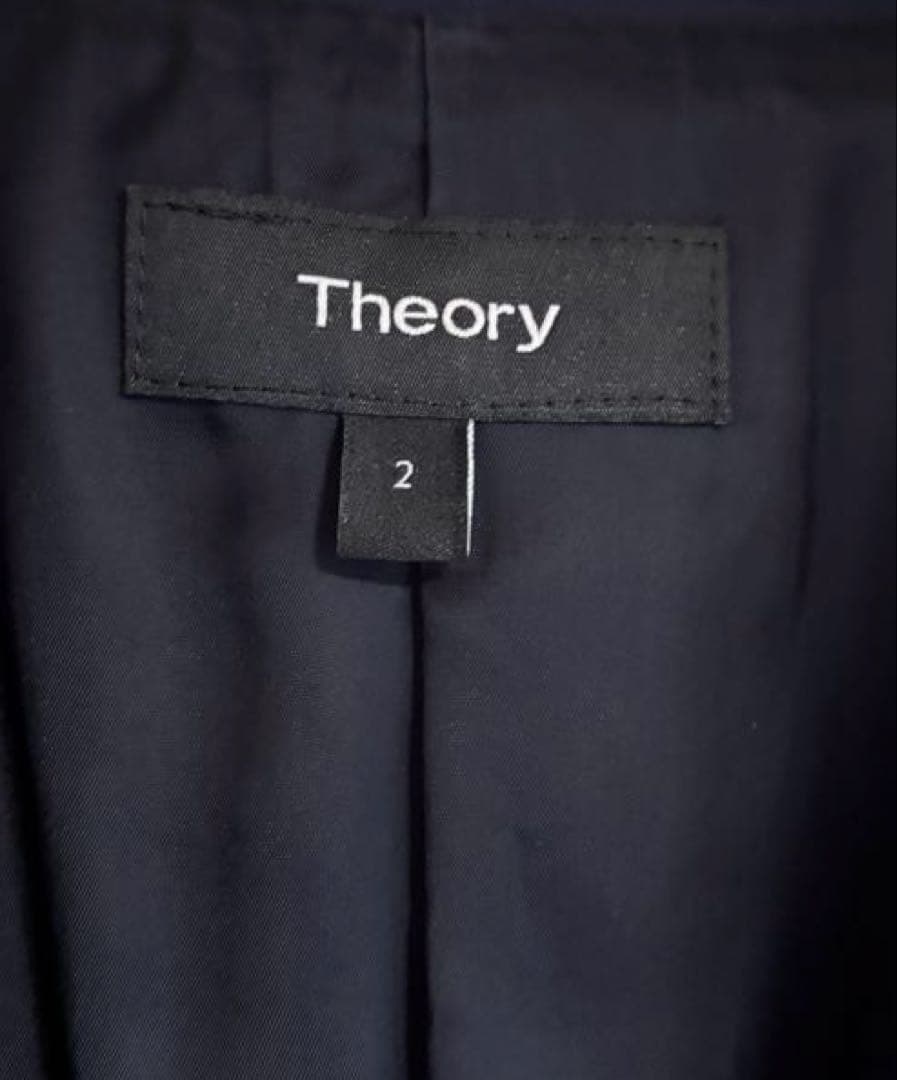 Theory テーラードジャケット TRACEABLE WOOL ネイビー 2