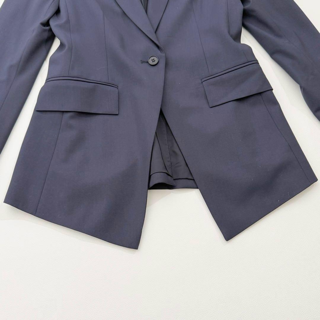 Theory テーラードジャケット TRACEABLE WOOL ネイビー 2