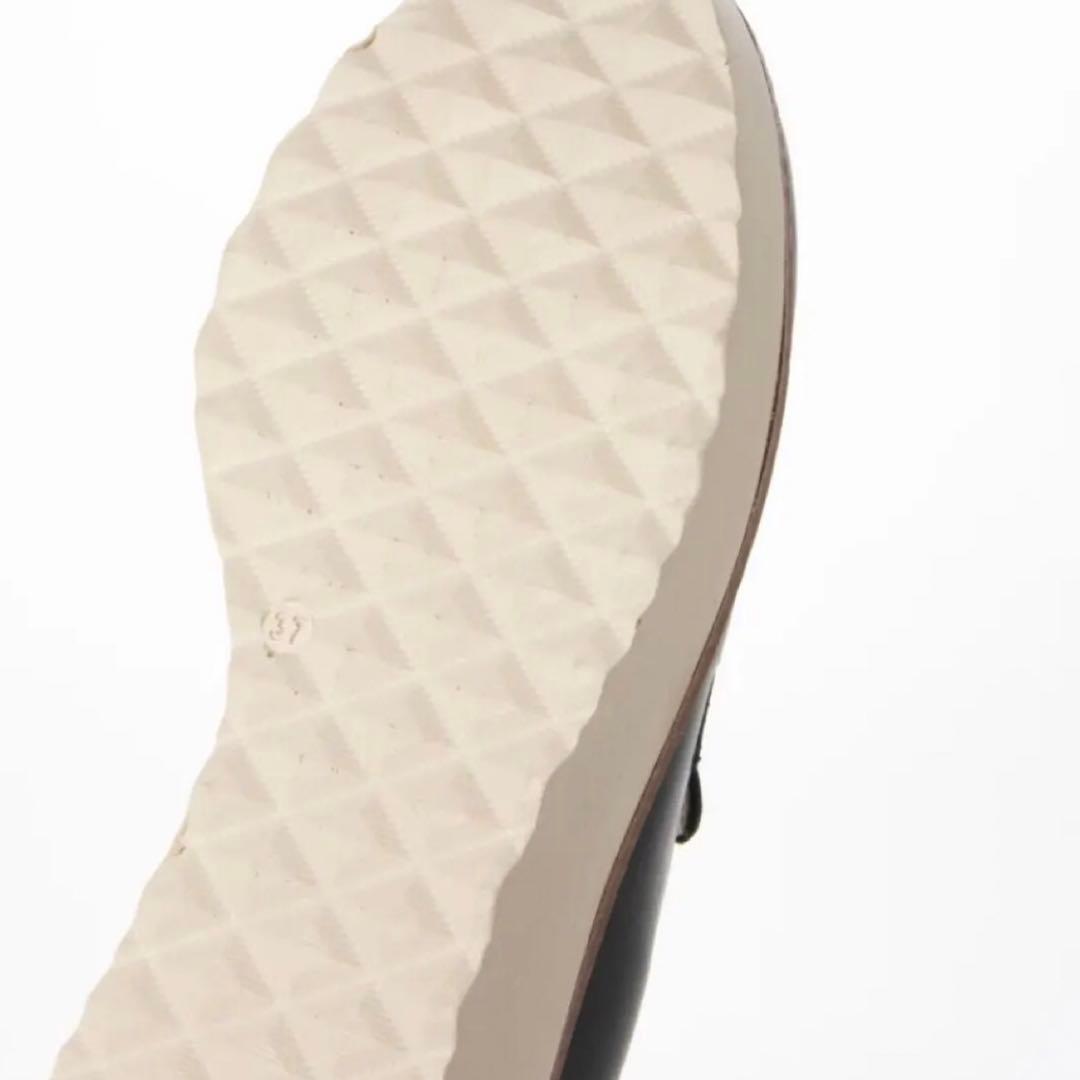 セール　新品 未使用 ボントレ ローファー 靴 本革 ブラック 39