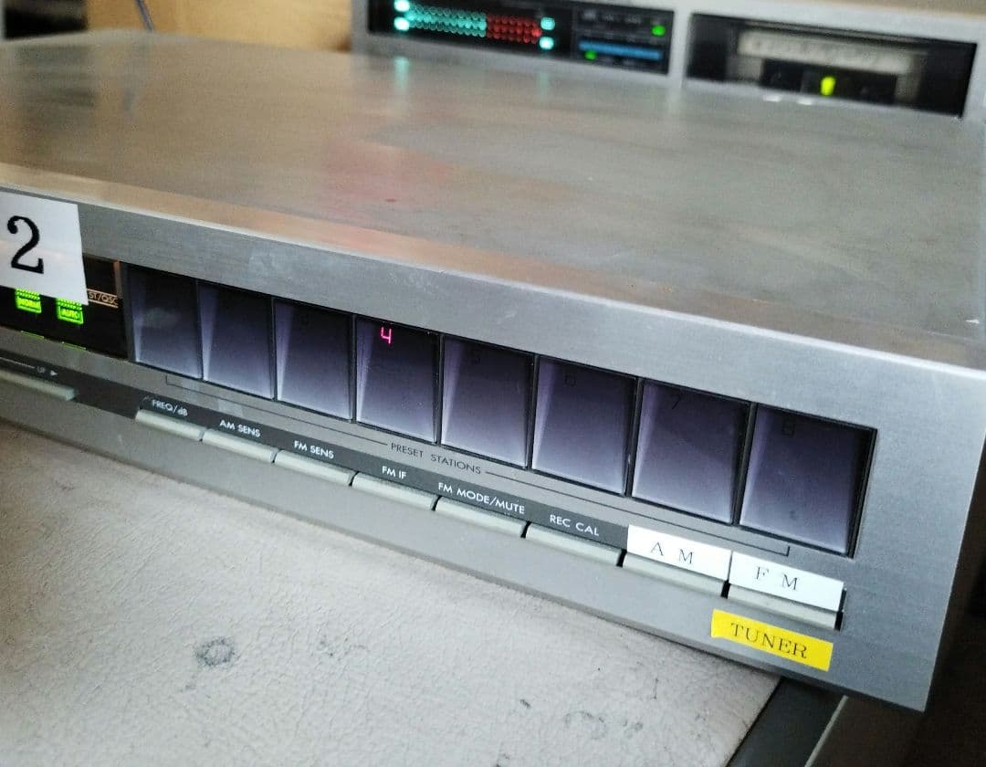 ピクター DDー99 チューナーとカセットデッキ