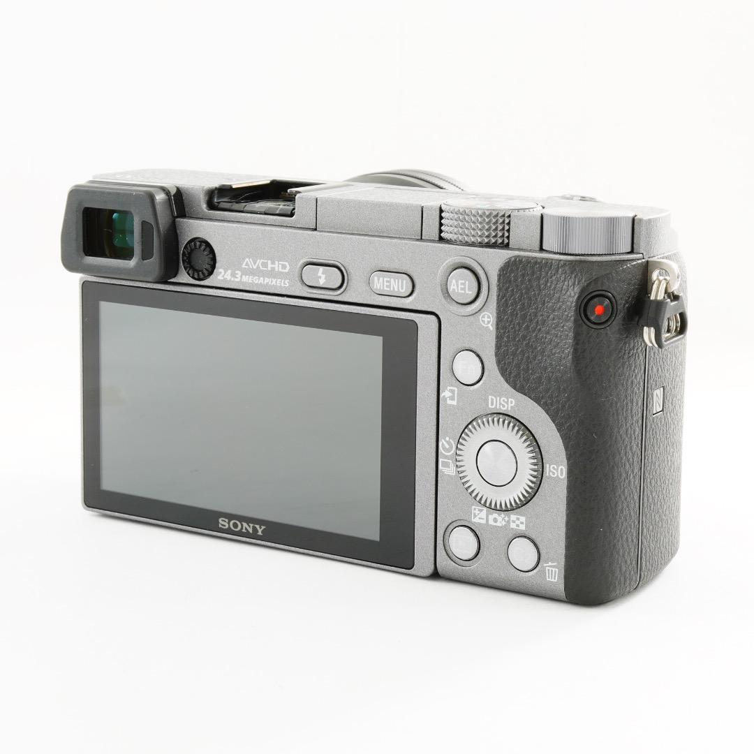 【希少色】SONY ミラーレス一眼 α6000 グレー SELP1650