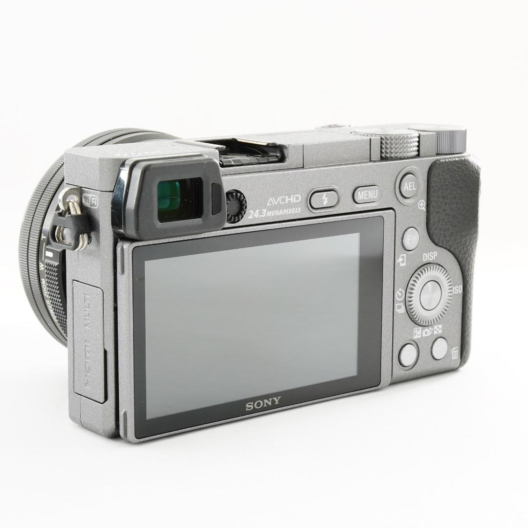 【希少色】SONY ミラーレス一眼 α6000 グレー SELP1650