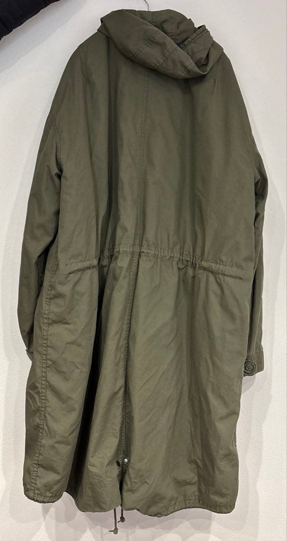 HOUSTON 米軍 M-51 パーカー ライナー付き LARGE カーキ