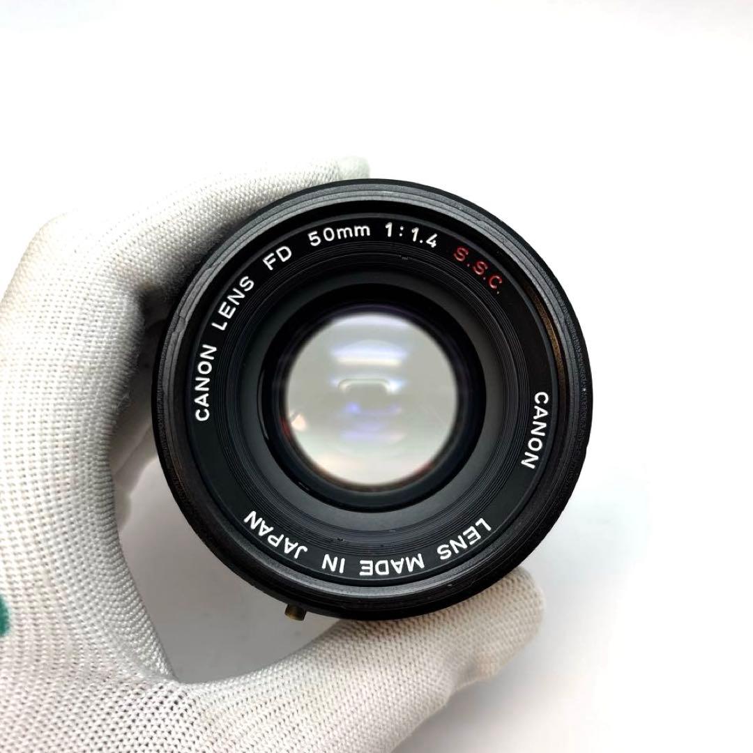 【美品】Canon FD 50mm f1.4 S.S.C.