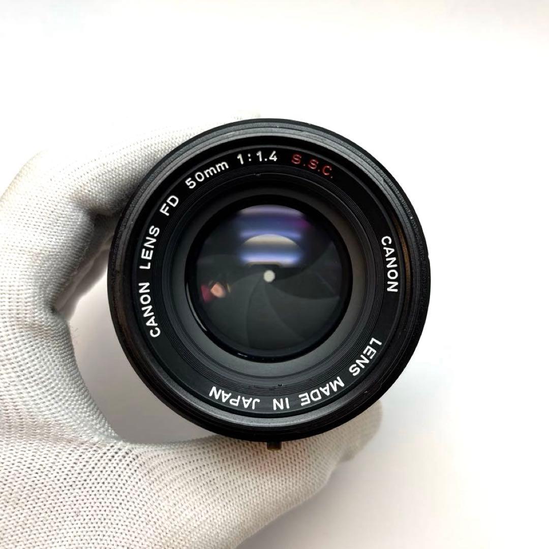 【美品】Canon FD 50mm f1.4 S.S.C.