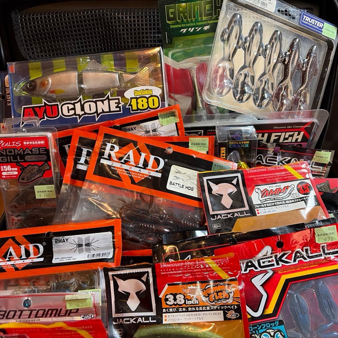 バス釣り引退品