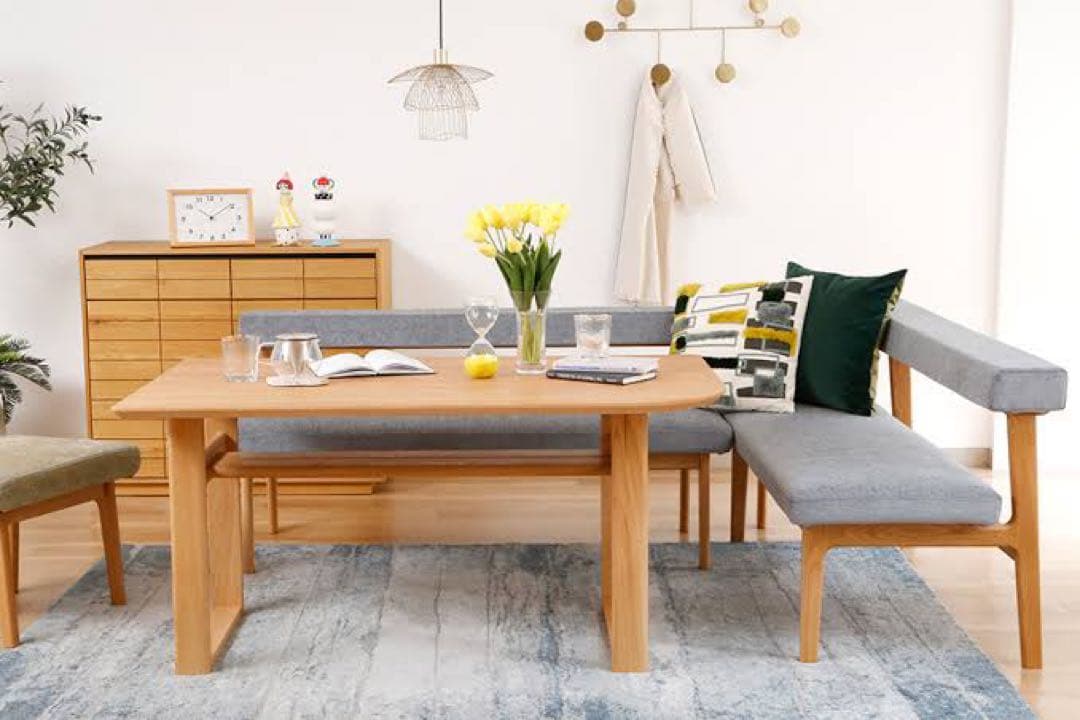 LIVING HOUSE MOCOA ソファー　L字　モコア　リビングハウス