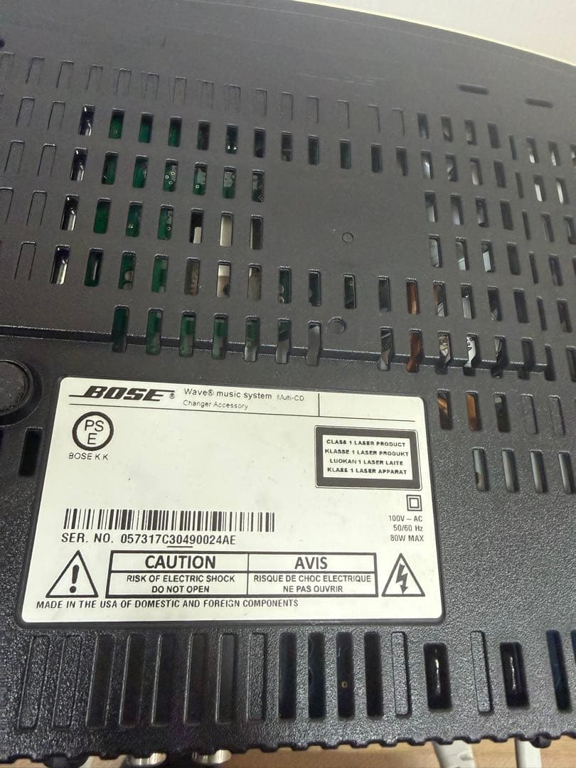 Bose Wave Music System III ＋ 3連CDチェンジャー