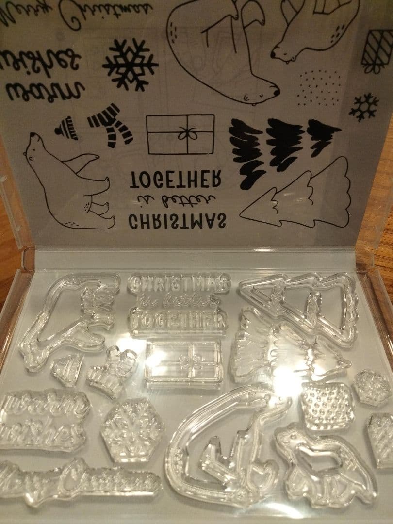 最後の１点♡スタンピンアップ　くま スタンプ&パンチ